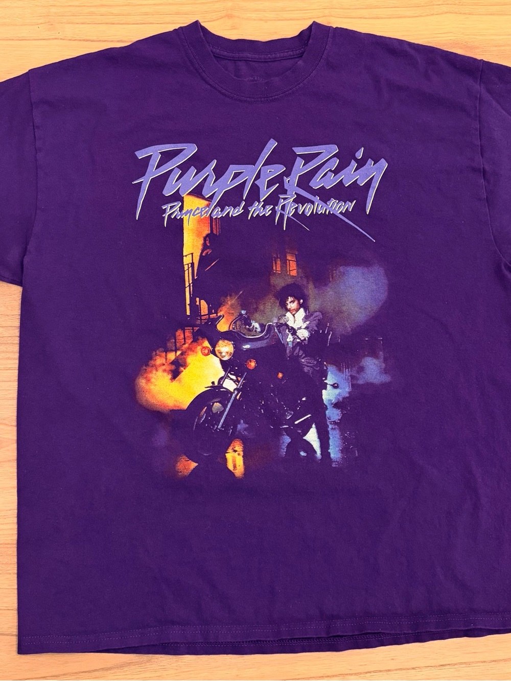 Prince and The Revolution Purple Rain T-Shirt Size XL The Prince Estate Official